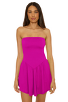 Becca Palma Tube Mini Dress - Hibiscus