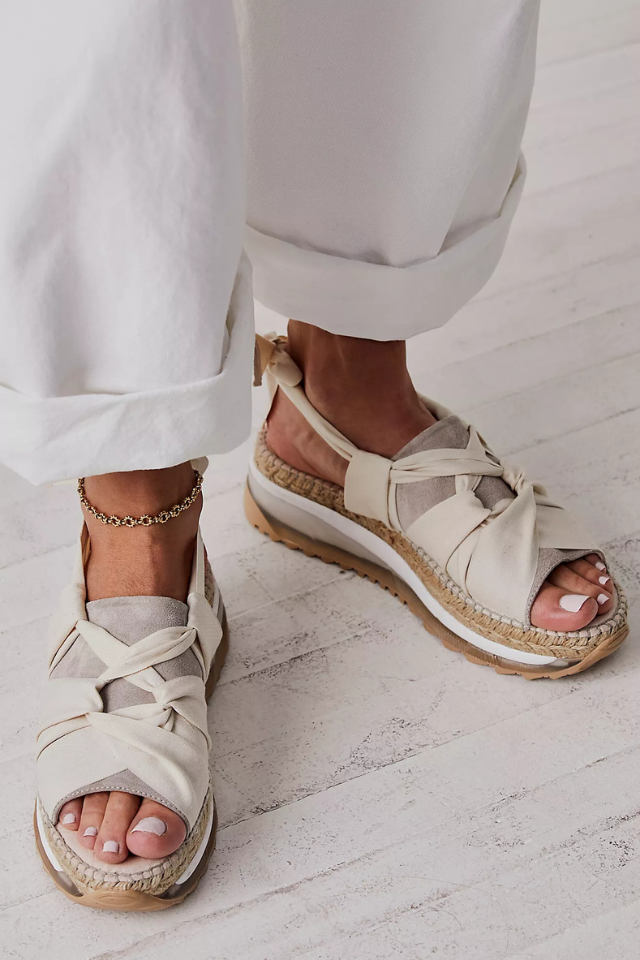 Free People Chapmin Sport Sandal - Ivory