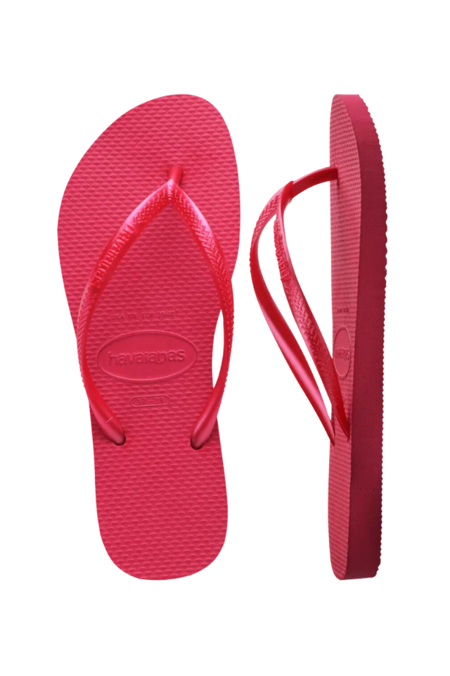 Havaianas Slim Sandal Pink Fever Seaside Shoes Swim