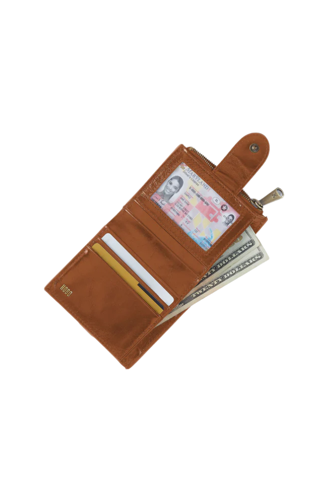 Hobo Dunn Mini Wallet - Truffle