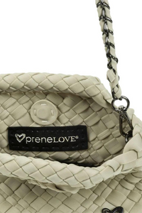 PreneLOVE Tiny Woven Tote - Khaki