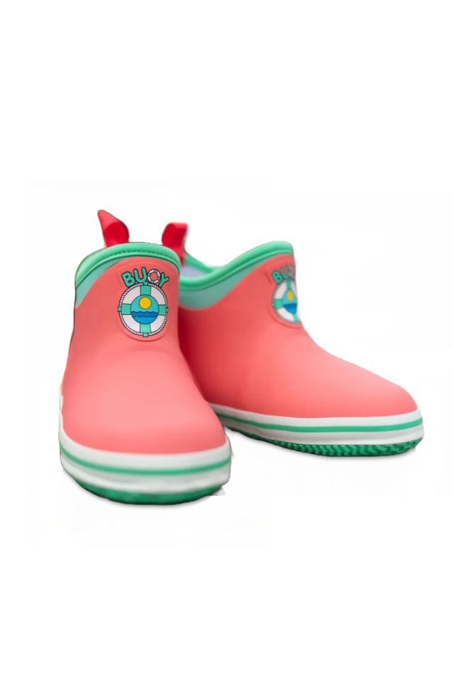 Buoy Boots - Coral/Seafoam