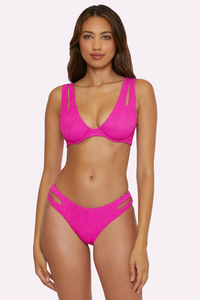 Becca Luminous Underwire Top - Vivid Pink