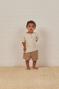 Quincy Mae Utility Short - Oat