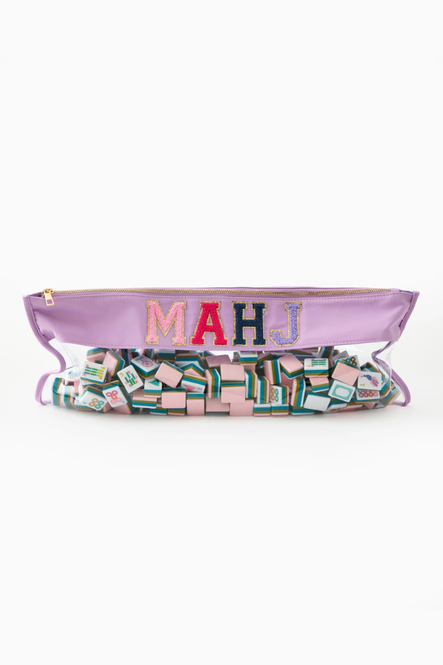 Oh My Mahjong Tile Bag - Lilac