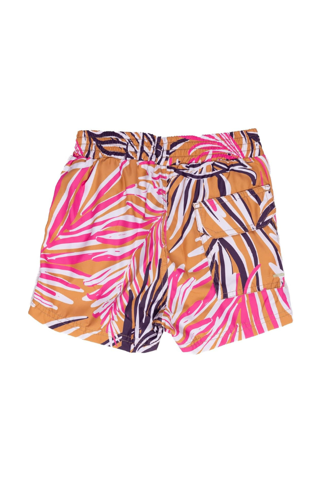 Maaji Boys Swim Trunk - Caramel Foliage