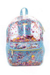 Celebrate Everyday Confetti Clear Backpack