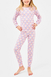 MS Kids Santa Baby Bows PJ Set