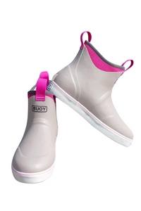 Buoy Boots - Pink/Gray