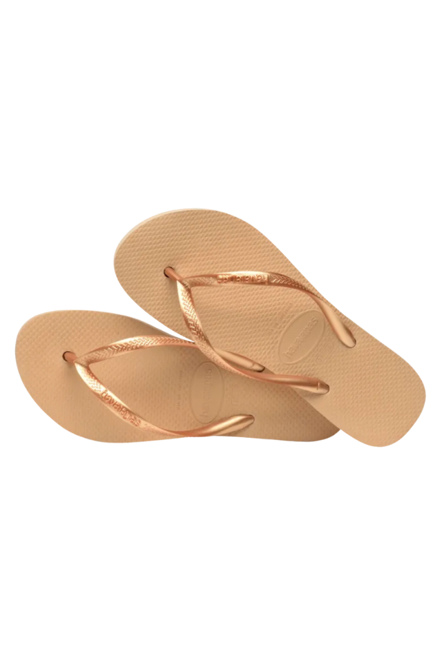 Havaianas Slim Flatform Sandal - Golden