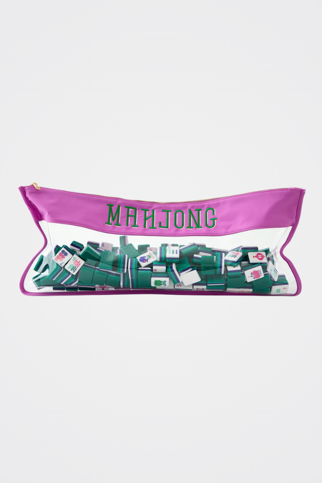 Oh My Mahjong Bag - Lilac Stitched