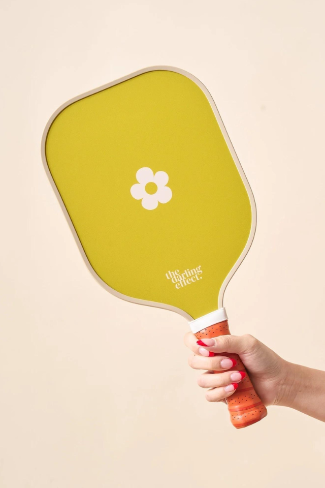 Darling Effect Pickleball Paddle - Check Green