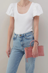 HOBO Sable Crossbody - Rose