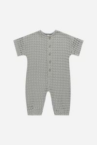 Quincy Mae Hayes Jumpsuit - Dusty Blue