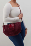 Hobo Sheila Large Crossbody - Prairie Garnet