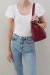 Hobo Seneca Shoulder Bag - Saddleberry