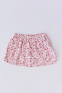 Studio Smocks Elephant Skort - Red/White