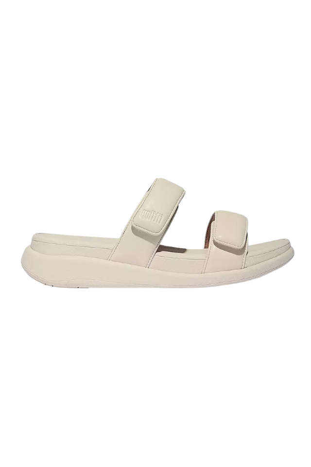 Fit Flop F-mode Go Adjustable Platform Two-Bar Slides - Paris Beige