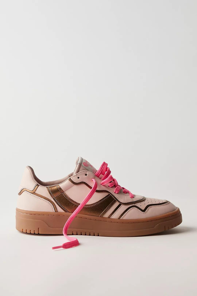 Free People Retro Thirty Love Sneaker Cloud Pink Seaside Shoes Swim