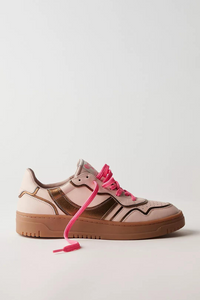 Free People Retro Thirty Love Sneaker - Cloud Pink