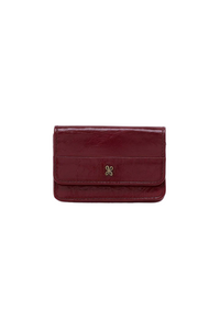 Hobo Jill Flap Card Case - Saddleberry