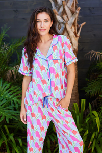 MS Charlotte Pants Set - Color Me Sweet Coral