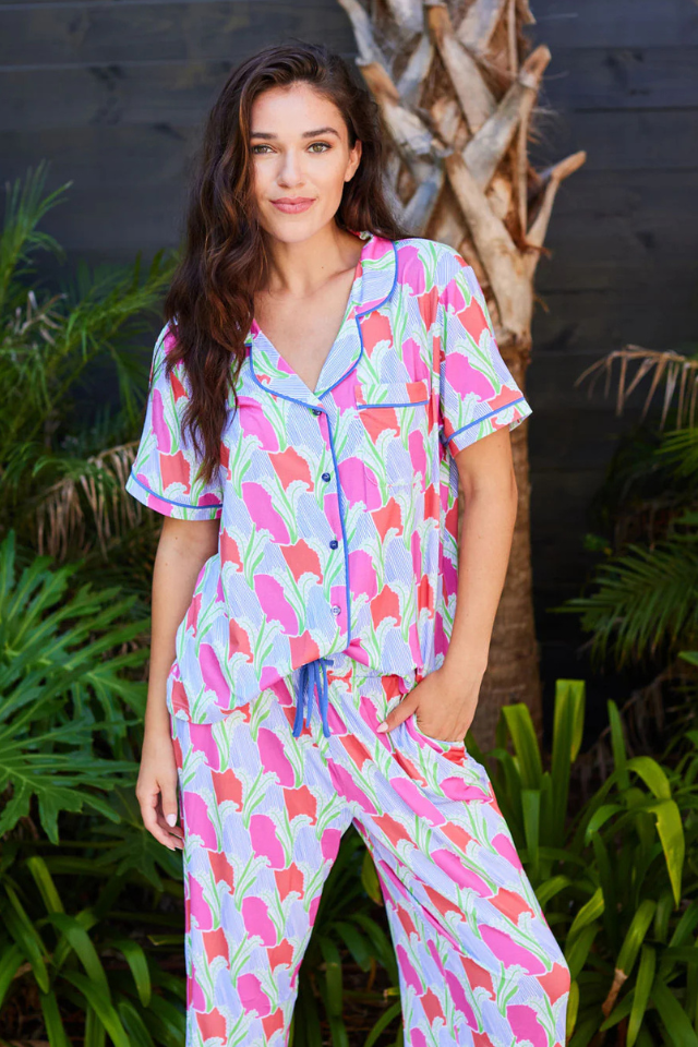 MS Charlotte Pants Set - Color Me Sweet Coral