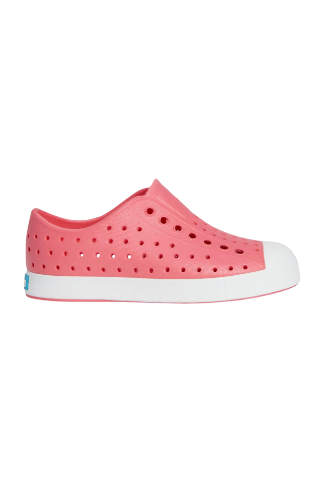 Native Jefferson Kids - Flamingo Pink/Shell White