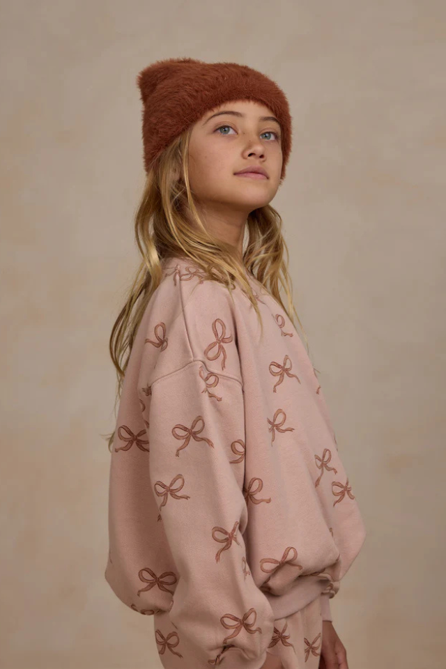 Rylee + Cru Relaxed Sweatshirt - Bows