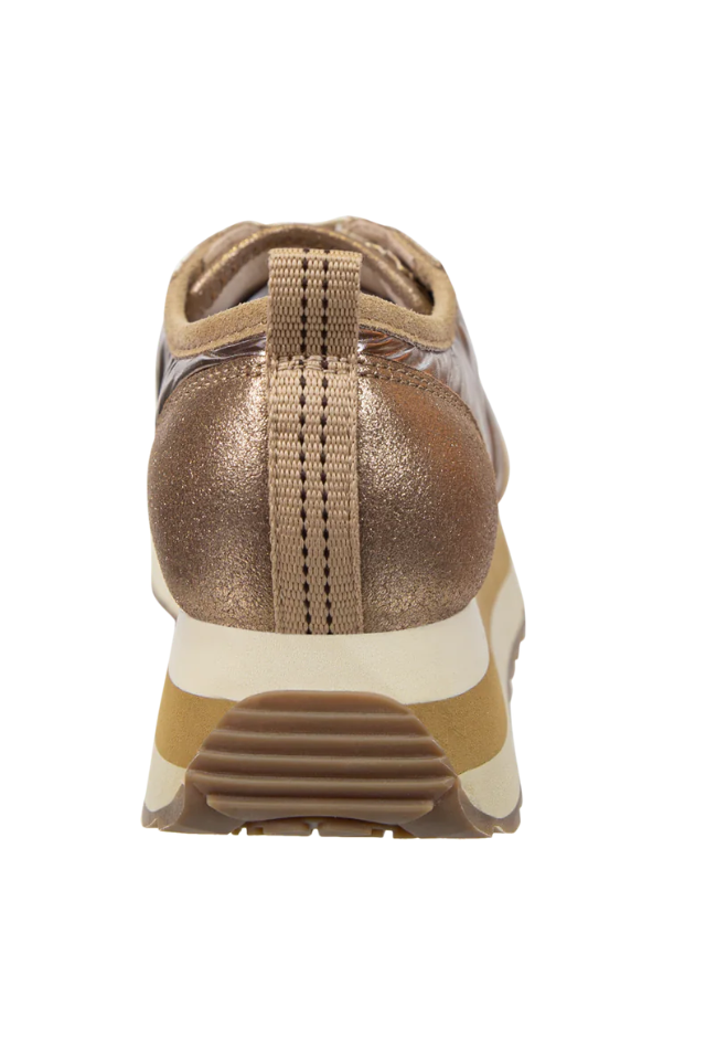 Naked Feet Kinetic Sneaker - Gold