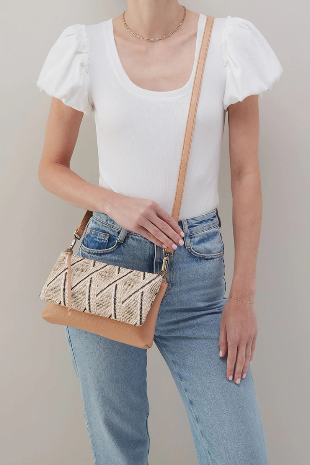 HOBO Darcy Double Crossbody - Porcini