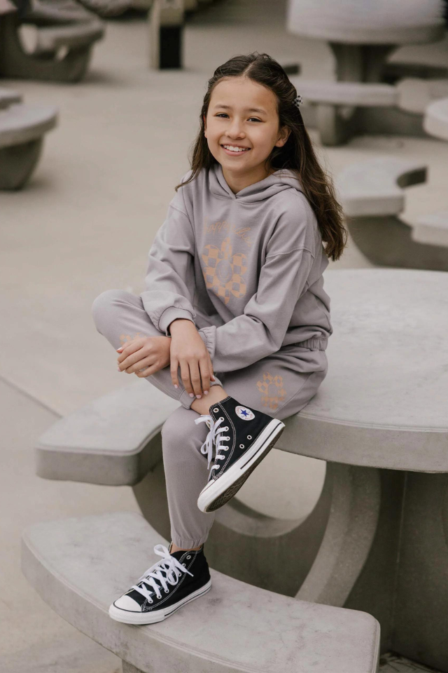 Rylee & Cru Classic Hoodie - Happy Vibes