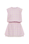 Pleat Josie Dress - Pink Lemonade
