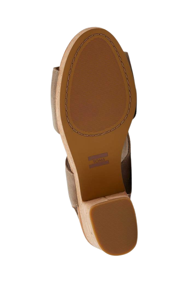 TOMS Majorca Platform Sandal - Dune Suede