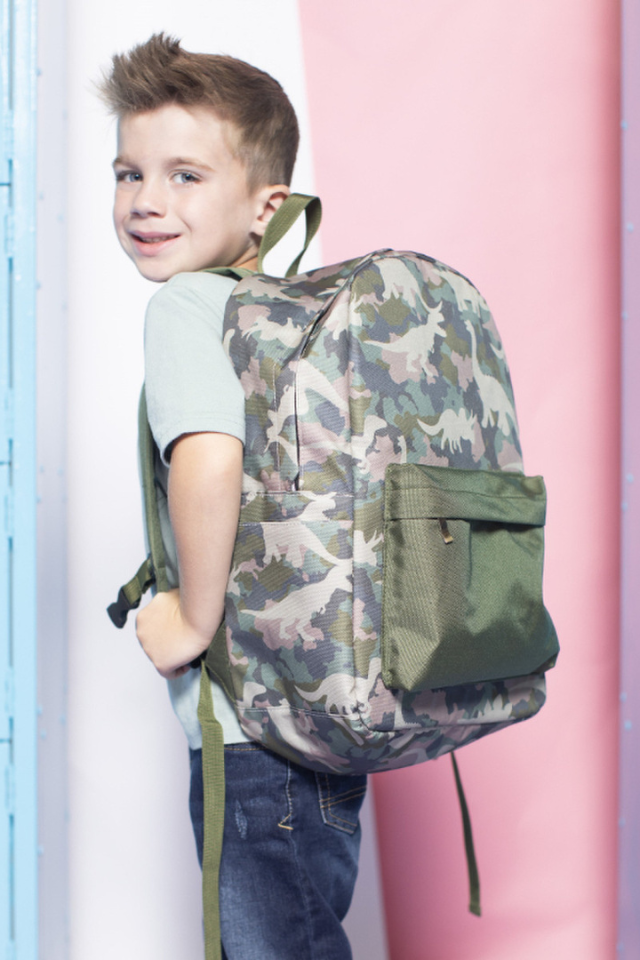 JM Kids Backpack Water Resistant Canvas