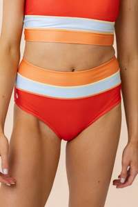 Nani Colorblock Bottom - Poppy