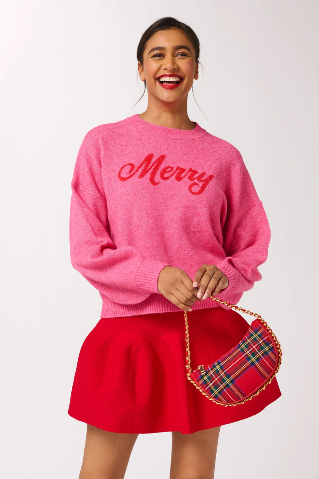 Shiraleah Merry Sweater - Pink