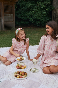 Pleat Rowan Top - Sweet Tart