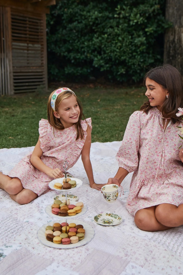 Pleat Rowan Top - Sweet Tart