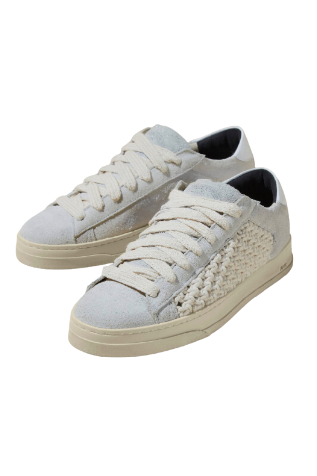 P448 Jack Sneaker - Ecru Macrame - 37