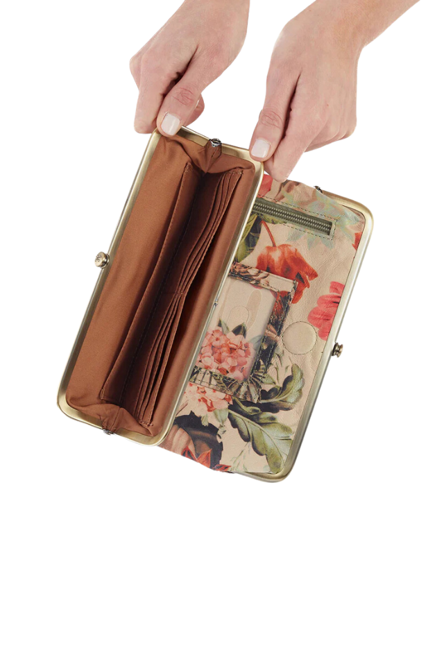 HOBO Lauren Clutch Wallet - Botanical Floral