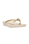 Fit Flop Iqushion Sparkle - Stone Beige