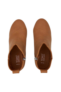 TOMS Youth Claire Bootie - Tan Nubuck