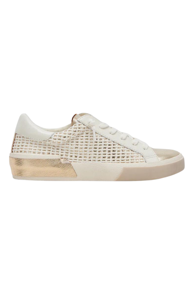 【Dolce Vita】ジーナ Dolce Vita Zina Sneaker - Bone Gold Woven – Seaside Shoes & Swim