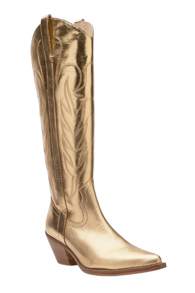 Matisse Agency Boot - Gold Lux