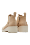 TOMS Maude Oatmeal Suede Wedge Boot - Oatmeal Suede
