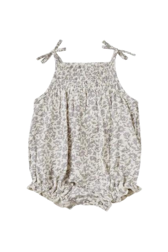 Quincy Mae Betty Romper - French Garden