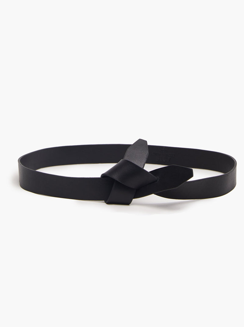Able Noemi Knotted Belt - Black - S/M