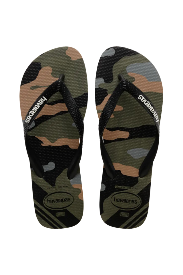 Havaianas Kids Top Camo Sandal - Moss