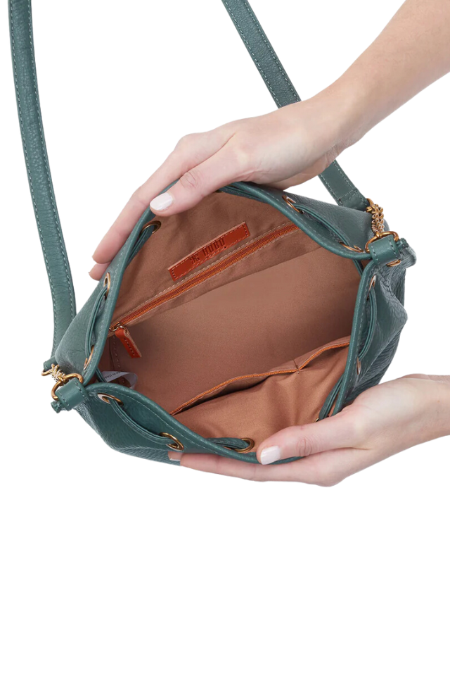 HOBO Pier Bucket Crossbody - Sage Leaf